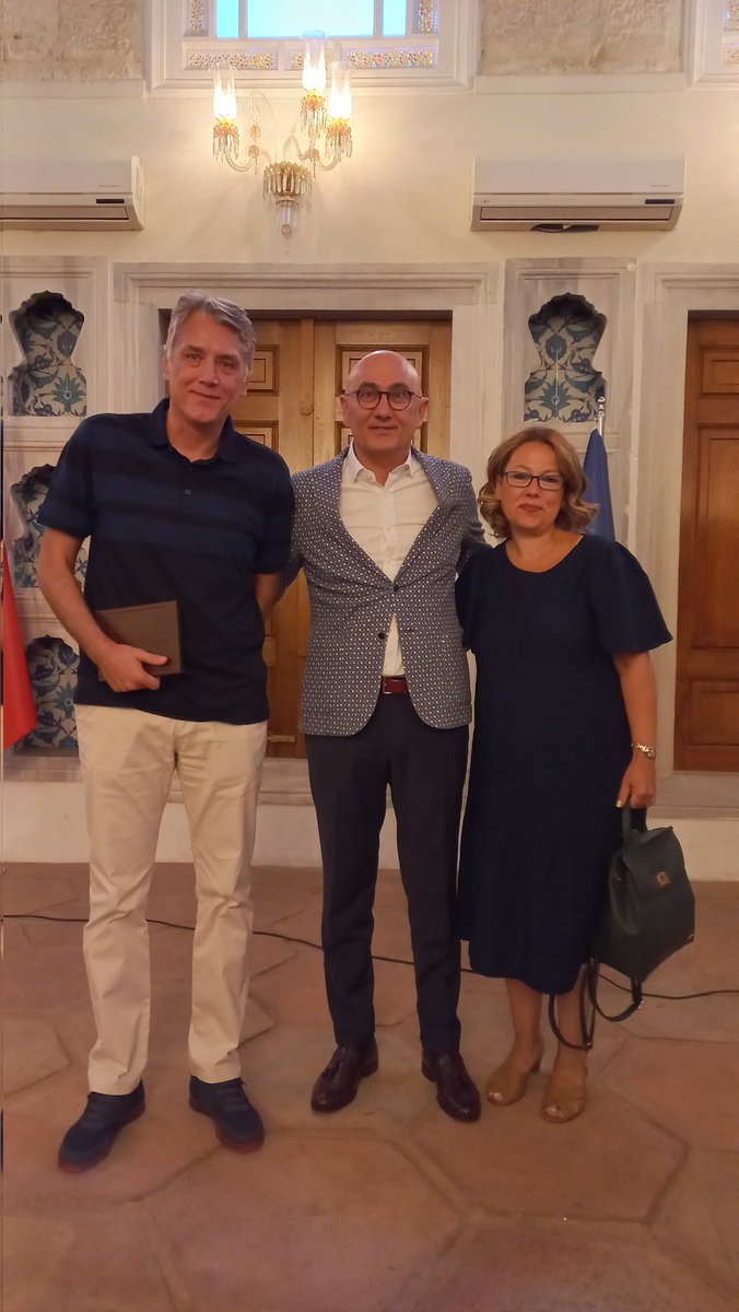 Sayın Rektörümüz <a href="/proftameryilmaz/">Tamer Yılmaz</a> Hocam'a ve YTÜ Vakfı'na bizi onurlandırdıkları için teşekkür ederiz 🙏
<a href="/YildizEdu/">Yıldız Teknik Üniversitesi</a> <a href="/ytuvakif/">YILDIZ TEKNİK ÜNİVERSİTESİ VAKFI</a>