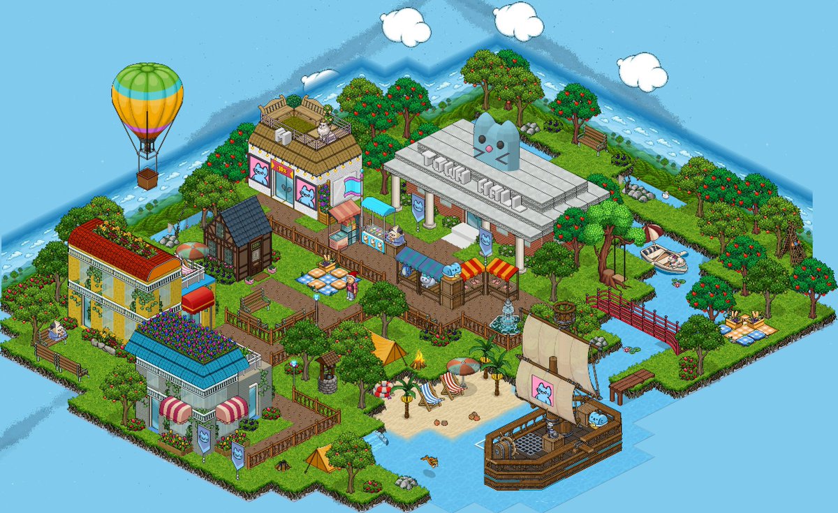coolcats's tweet photo. Holders get access to the Cool Cats Room - which is exclusive to all Cool Cats and Cool Pets. To access, enter “:roomid 78421775” in the chat bar after logging into Habbo and connecting your wallet. https://t.co/C6LsqBmjRX