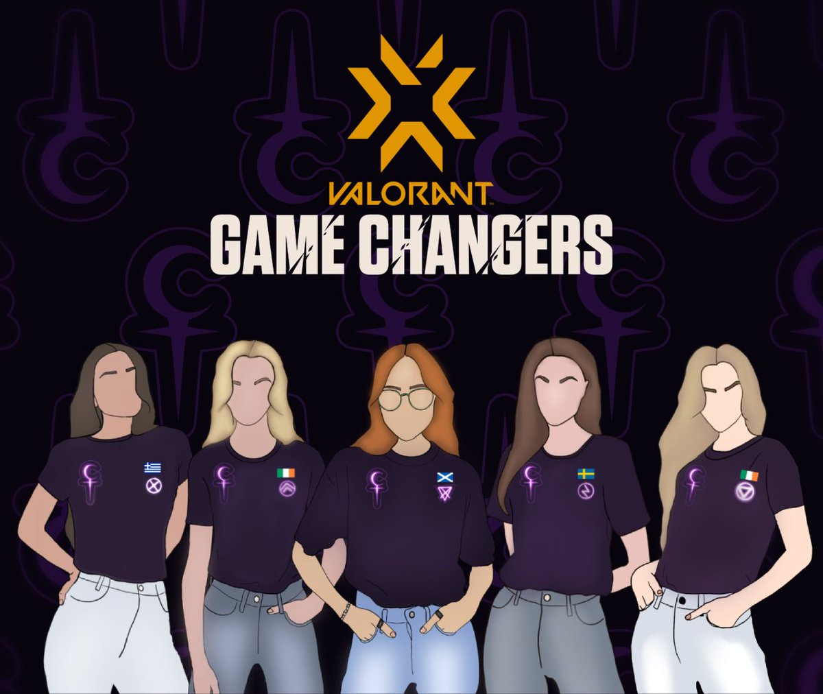 LilithVLR's tweet photo. DAY ONE DONE!! 💜

We finish 2-1 for the day, bring on tomorrow 🫡

WP to everyone we faced and good luck to anyone we play tomorrow! 💜

#VCTGameChangers #HereToSlay https://t.co/L4fmVf6S9t