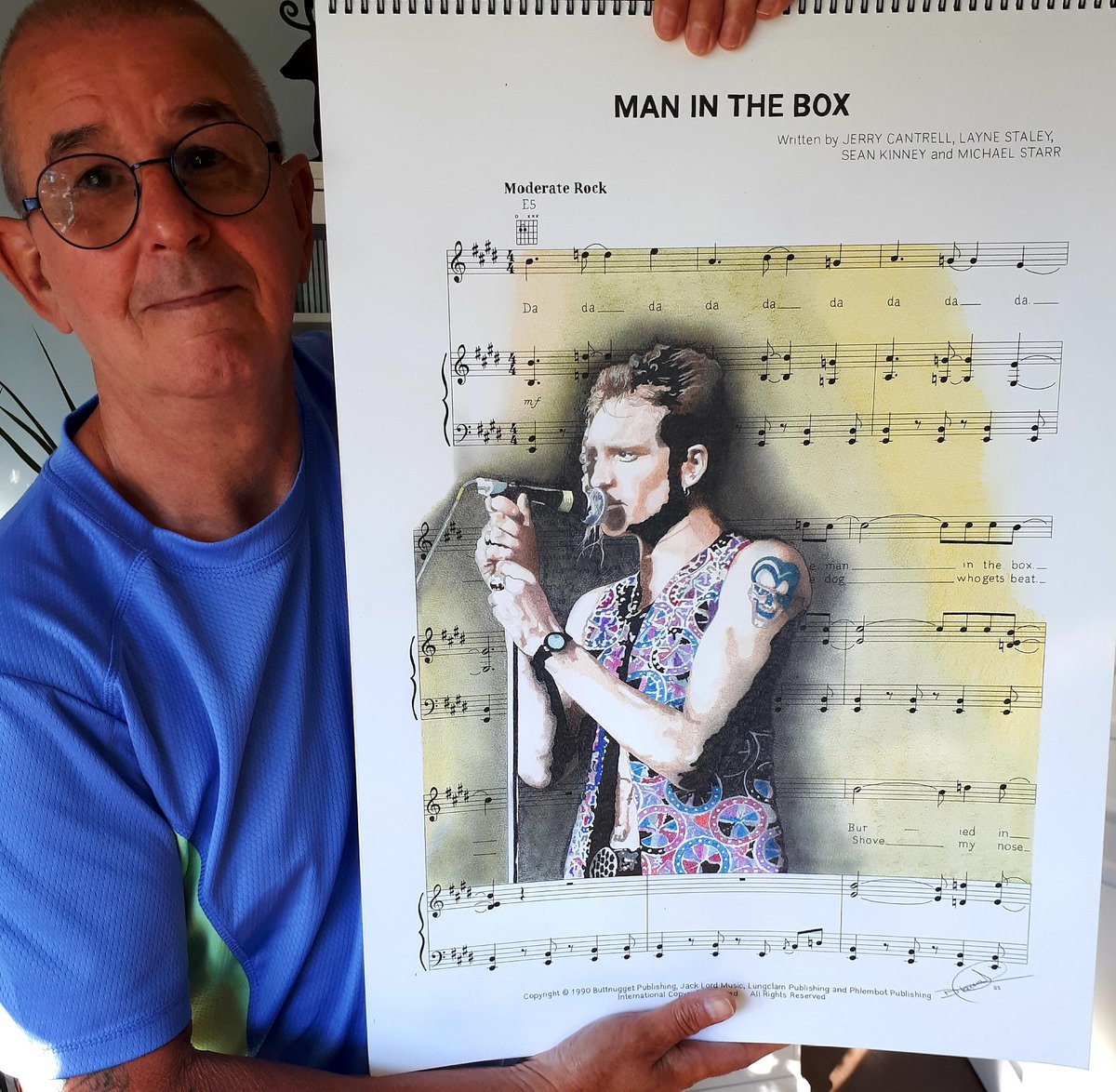 Original artwork 18x24 inches ready for adoption