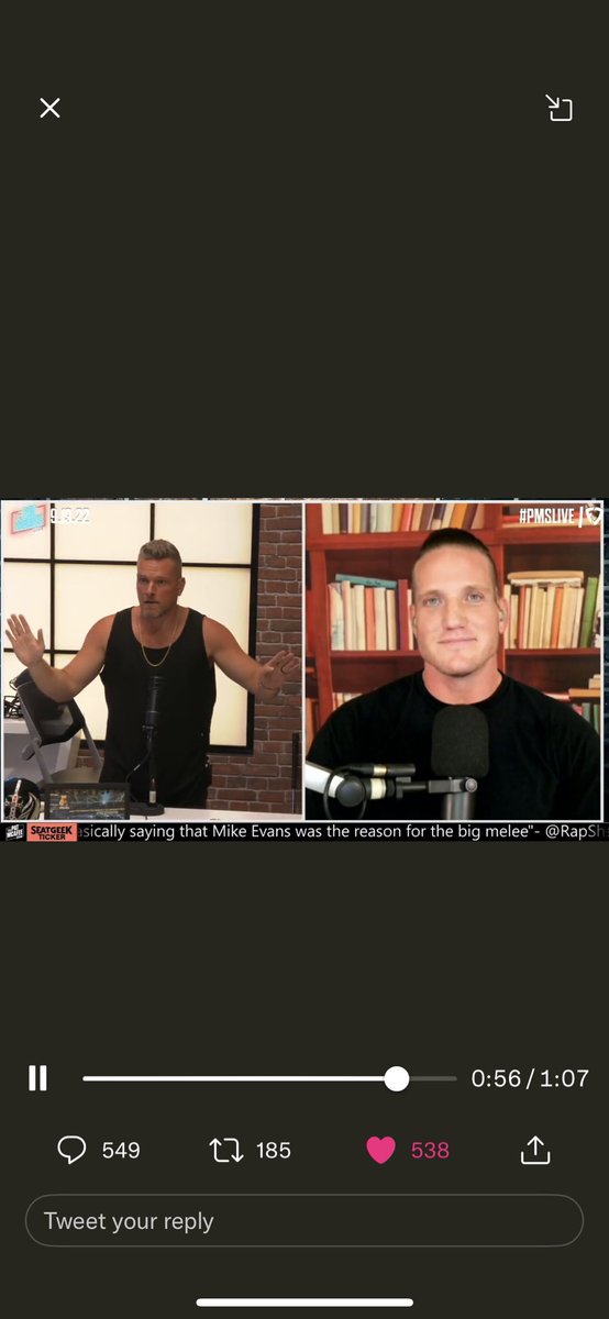 ThaBertt's tweet photo. @PatMcAfeeShow Watched the whole show and loved it! 

#PMSLiveInTheTHUNDERDOME
$brettphilippe
I hope everyone that reads this has a good day https://t.co/8x79CKexWe