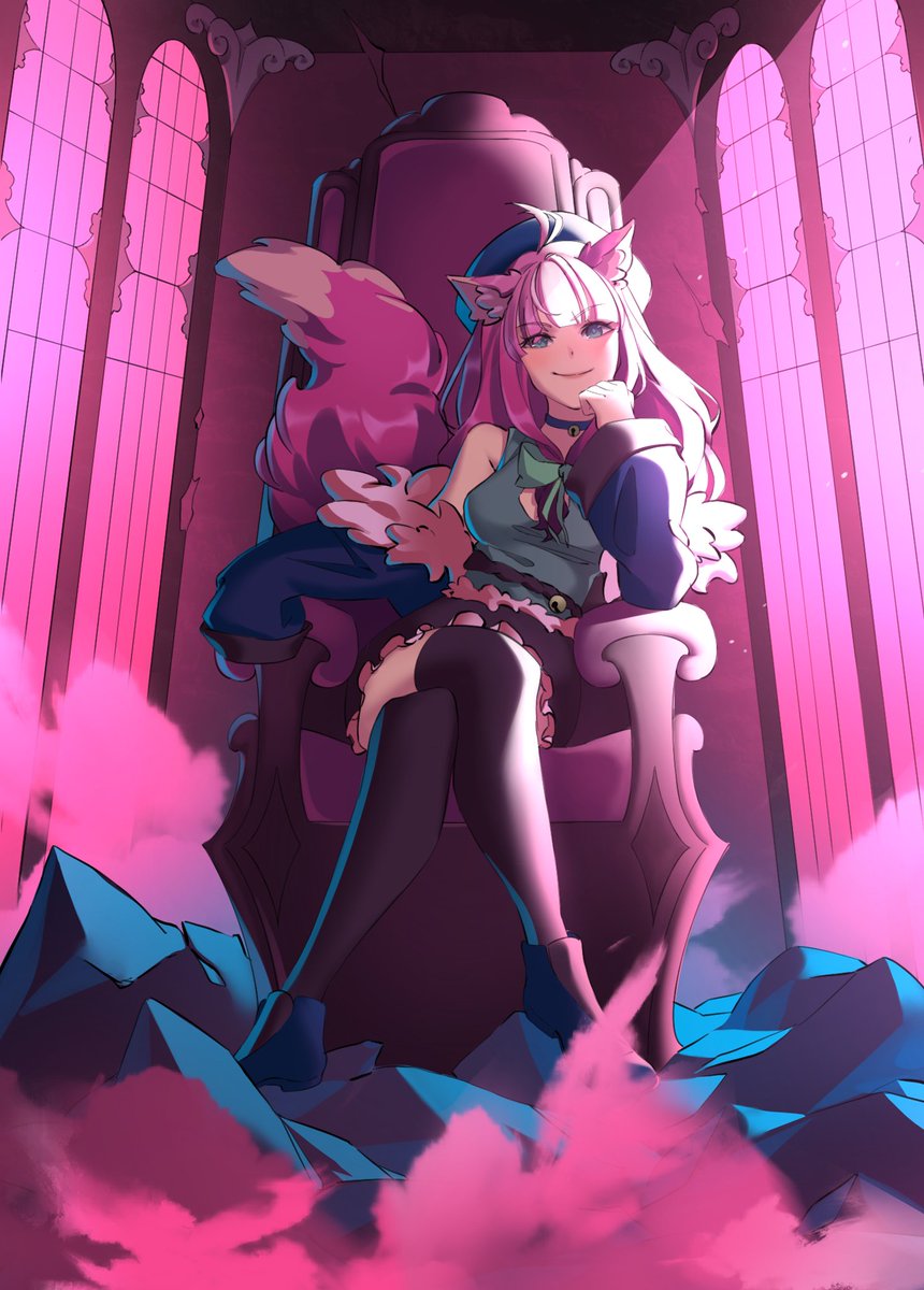 HimariKoba's tweet photo. We got some Art for the Affiliate!! It is from @mayoroshka Check her out! Thank you so much :3 
and Thank you for everyone being here with meLove u all!

 Fluffy Tail Family <3 

#Vtuber #Vtubers #VtubersEN https://t.co/hhUxYImL9f