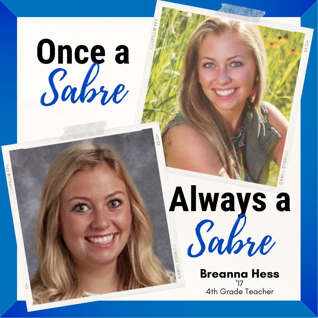 Once a Sabre, Always a Sabre: Please join us this Homecoming Week as we recognize some familiar faces - SHS Sabre Alumni who work for the District they love!