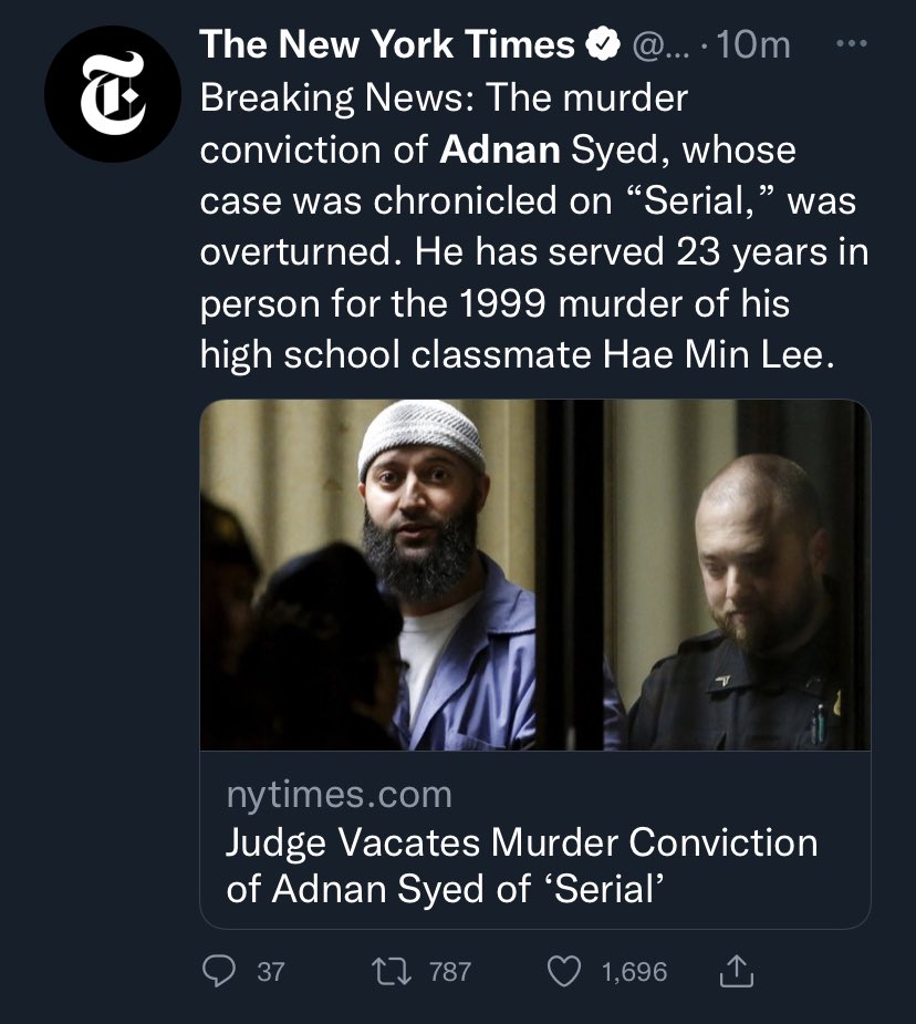 Amazing. #adnan #AdnanSyed
