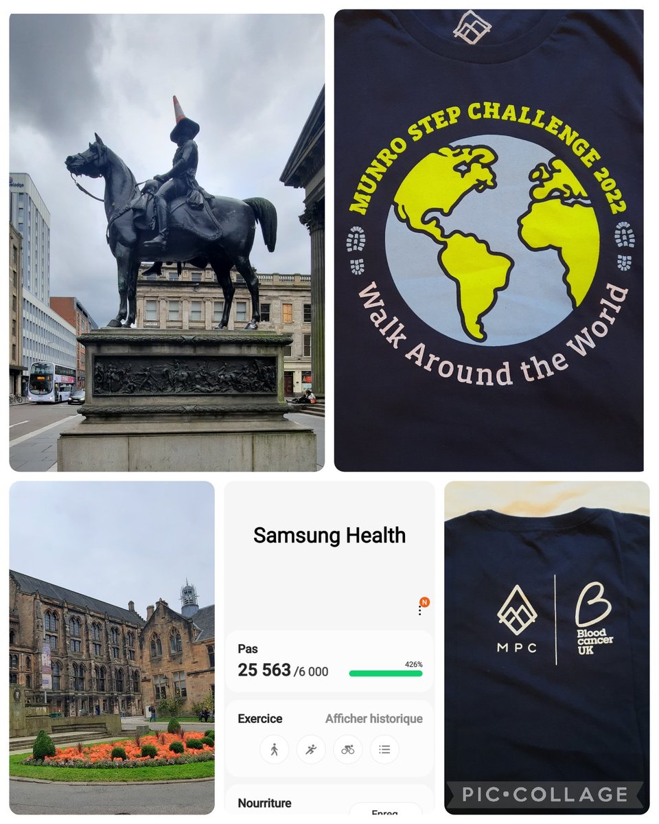 lozanodomy's tweet photo. Today , 25563 steps in Glasgow for #MunroStepChallenge2022 . Let's keep stepping for @bloodcancer_uk โค๏ธ๐๐ถโโ๏ธ๐.
@SamHeughan
@MyPeakChallenge https://t.co/bdx0NNPwBV