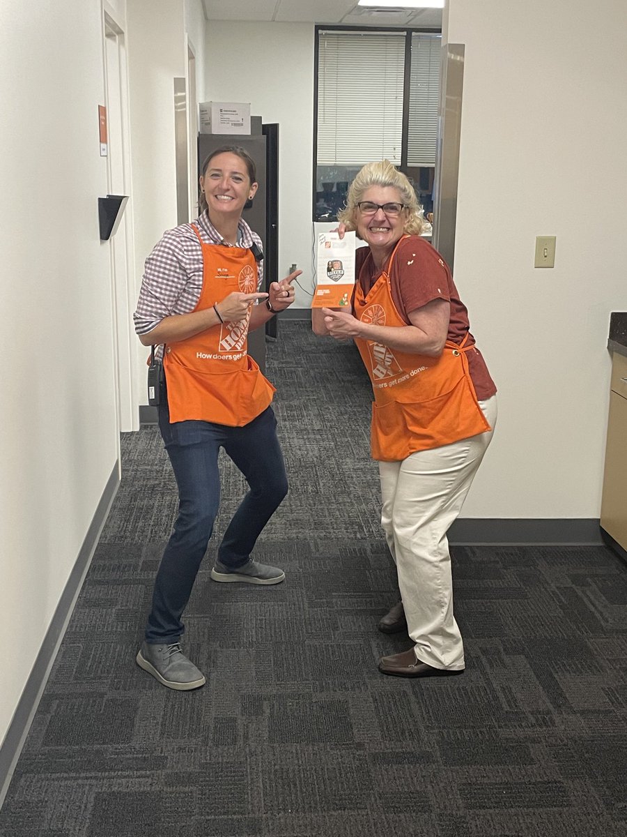 Saige recognizing our very own Betty for her silver Homer Award! Great work Betty