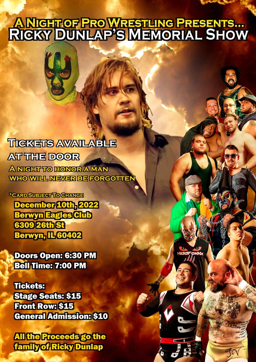 RealKiddfoxXx3's tweet photo. For my wrestling brother. Rest easy. We will celebrate you on this day. We will celebrate you on this day https://t.co/8BmhtVS6E2