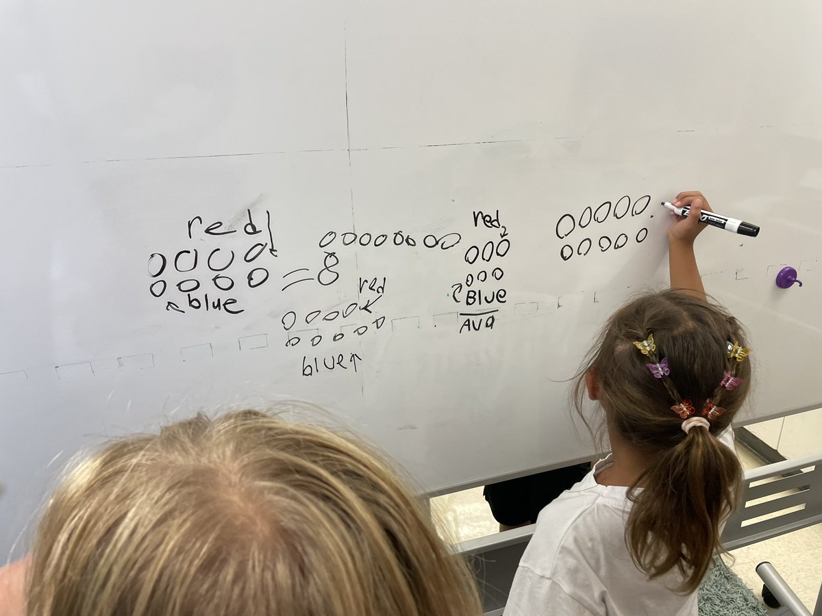 MWhiteMES's tweet photo. There are an even number of beads on a necklace. Some are red and some are blue. #secondgrade #BTC https://t.co/DVC7ImCWDk