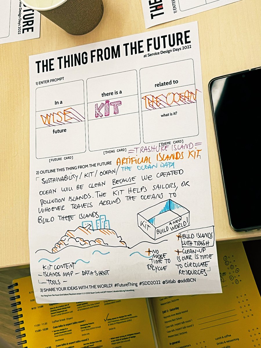 sitlab's tweet photo. Last week we had the pleasure of introducing designers from across Europe to the possibilities of #ExperientialFutures via a masterclass using gameplay with #FutureThing. Thanks to all participants and to #ServiceDesignDays for hosting! https://t.co/NPV0k3to7B