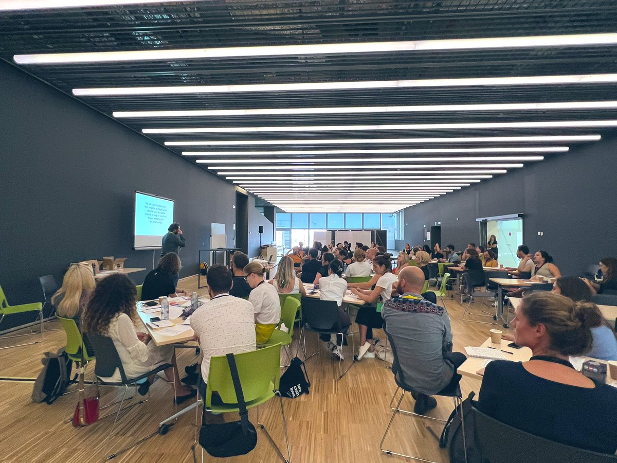 sitlab's tweet photo. Last week we had the pleasure of introducing designers from across Europe to the possibilities of #ExperientialFutures via a masterclass using gameplay with #FutureThing. Thanks to all participants and to #ServiceDesignDays for hosting! https://t.co/NPV0k3to7B