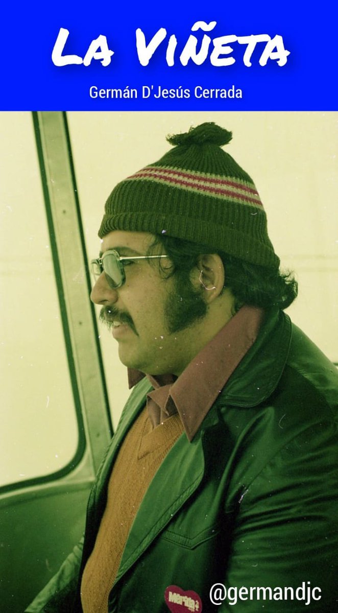 germandjc's tweet photo. Germán Uzcátegui Rivas está cumpliendo 54 años dedicados a la locución. En la gráfica de 1977, en la cabina del viejo teleférico de Mérida, subiendo a la estación de Pico Espejo.
#19Septiembre
#TelefericodeMerida
#sismo https://t.co/xrw9tlmBM3