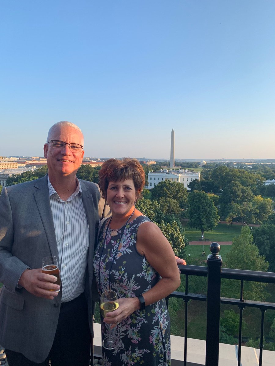 AGCARKANSAS's tweet photo. Our EVP Joey Dean, AGC Arkansas current VP/2023 AGC Arkansas President Paul Drury (CPC Midsouth), and his wife Cheryl, representing Arkansas at the AGC National &amp; Chapter Leadership Conference in Washington D.C. this week! https://t.co/hLEFKaV8Us