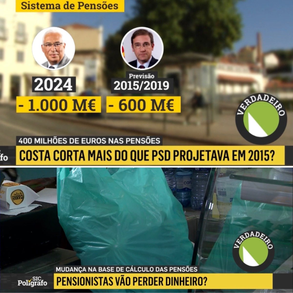 Hoje o Polígrafo SIC veio desmascarar o Governo de AC. O que têm a dizer os nossos amigos Socialistas?