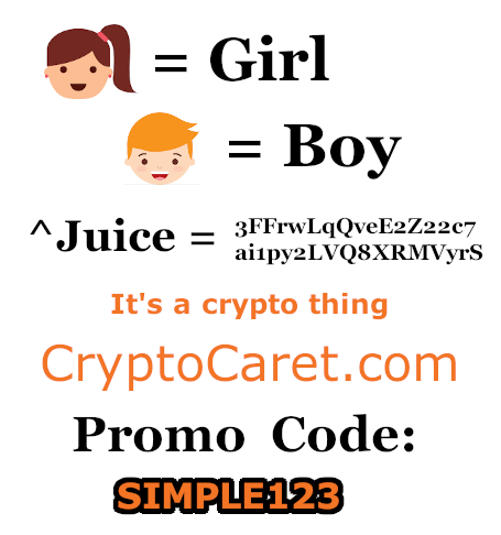 CryptoCaret.com The Crypto Wallet Address Reducer Service. Get Your Crypto Caret Today!