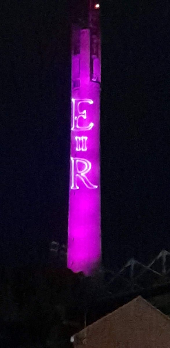 Northampton Lift Tower this evening lovely tribute from <a href="/mlepyro/">MLE Pyrotechnics</a>