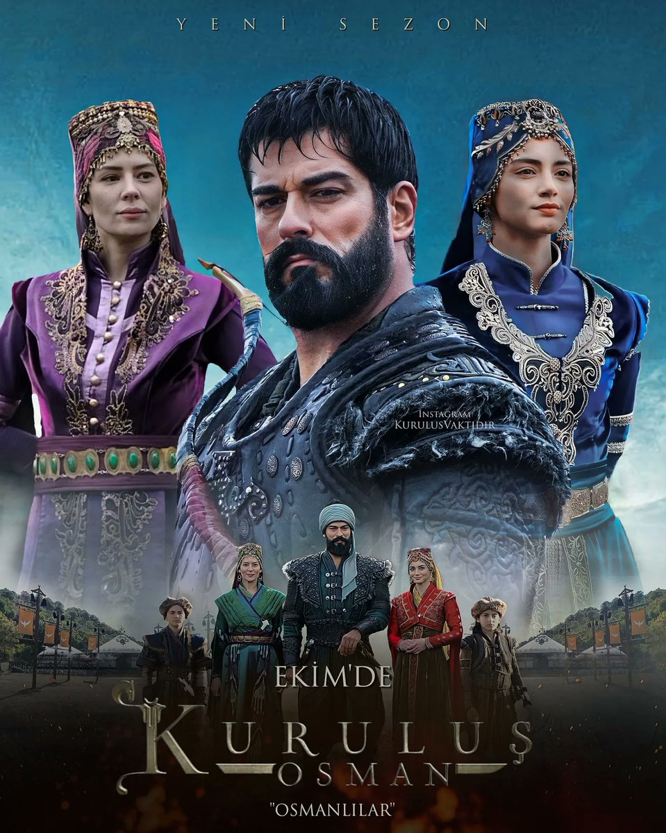 "Osmanlılar" 🐺
Kuruluş Osman yeni sezonuyla Ekim'de atv'de! 🔥

#KuruluşOsman