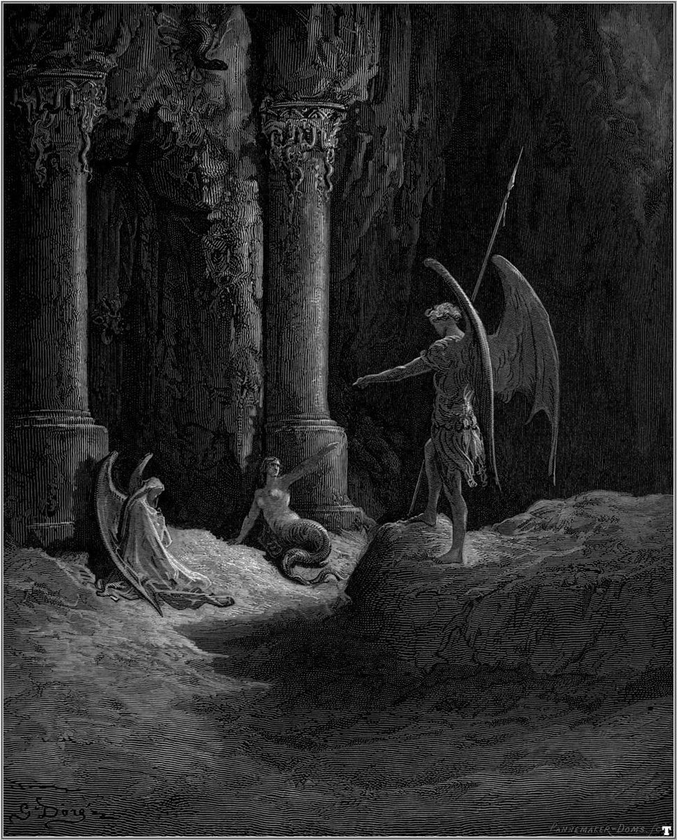 Paradise Lost #gustavedore #dore wikiart.org/en/gustave-dor…