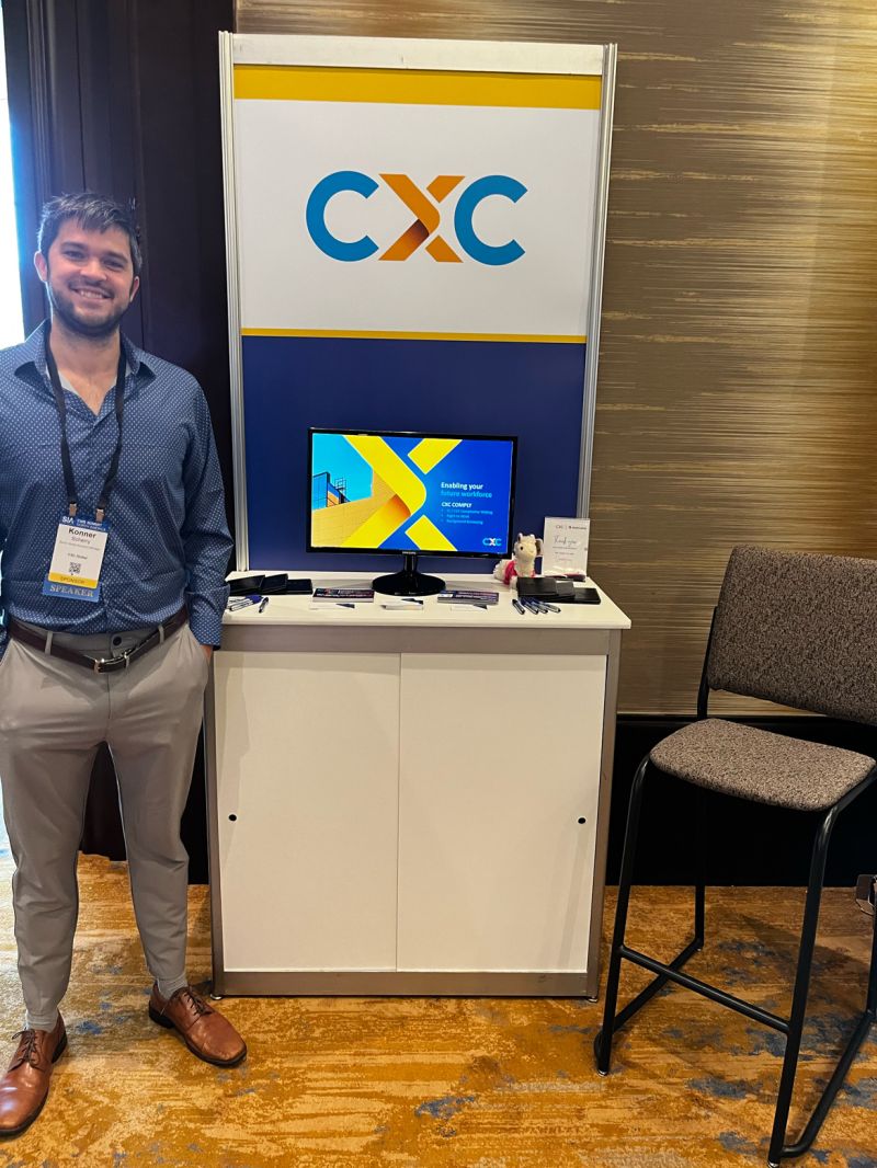 CXCGlobal's tweet photo. We're in Dallas this week! Stop by our Kiosk and connect with the CXC team @cwssummit #cwssummit @CXCGlobal #teamCXC @Jsmith_ct @Speciall_Ko @DarrenJMorris #globalpayrollandcompliance #cxccomply #directsourcing #vetting #righttoworkchecks #IC #contingentworkforce #CWM https://t.co/hVV4J9pDDO