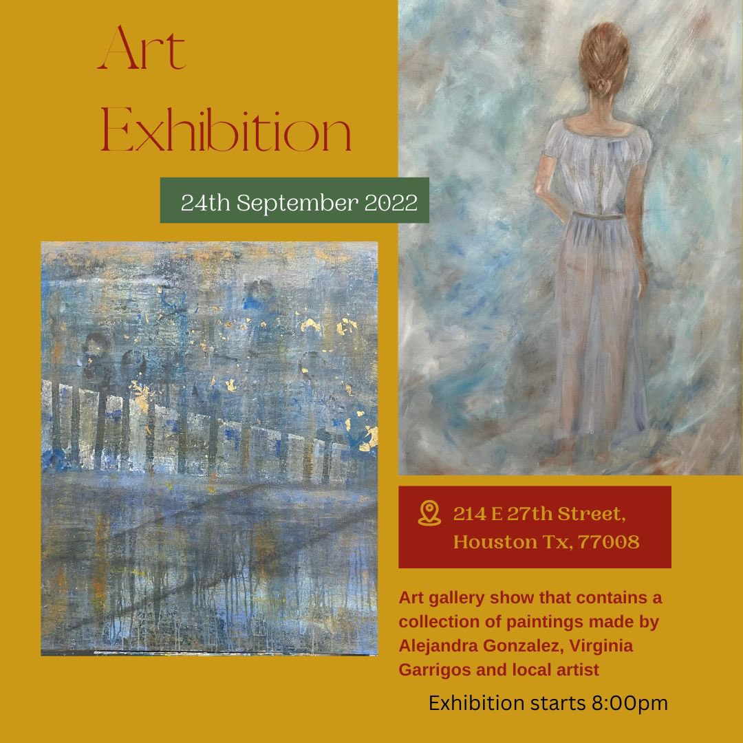 artista46's tweet photo. Stop by Saturday 24th at 8:00pm and see my Art work in exhibition #art#arthoustonmagazine #artexhibition #htown https://t.co/GeqpDdOlOi