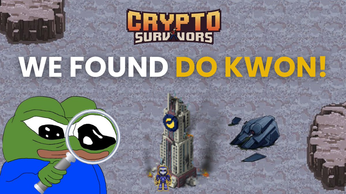 cryptosurvivors's tweet photo. 🚨WE FOUND DO KWON🚨

💰100BUSD giveaway for the occasion🥳

He's in our discord...

Come and ask your questions to #DoKwon before it's too late!👇
➡️https://t.co/QxoIgMzYsf

🥇Follow @cryptosurvivors

🥈Like + RT❤️

🥉Tag 3 friends

#ontherun #Interpol #TerraClassic #LUNA #LUNC https://t.co/WfeJ2MGMmL