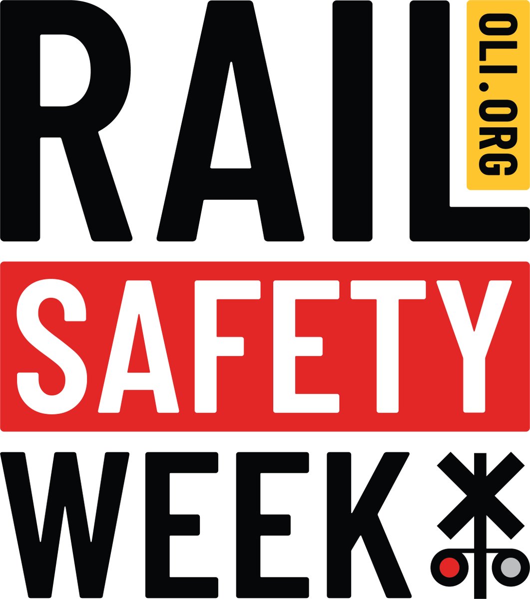 USDOTFRA's tweet image. Today starts #RailSafetyWeek all over North America. Be #RailSmart and you can help #STOPTrackTragedies! @olinational