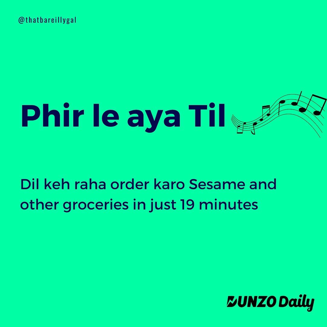 thatbareillygal's tweet photo. I have something for you to taco 'bout!

Wrote few #specads for @DunzoIt 

This one has 4 out of 7 check the other 3 in the comment below. https://t.co/2VlbEhl62d