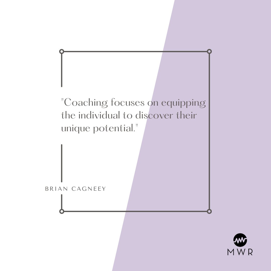 A good coach will provide you with the tools and resources to support you, but will always encourage you to take charge of your journey.