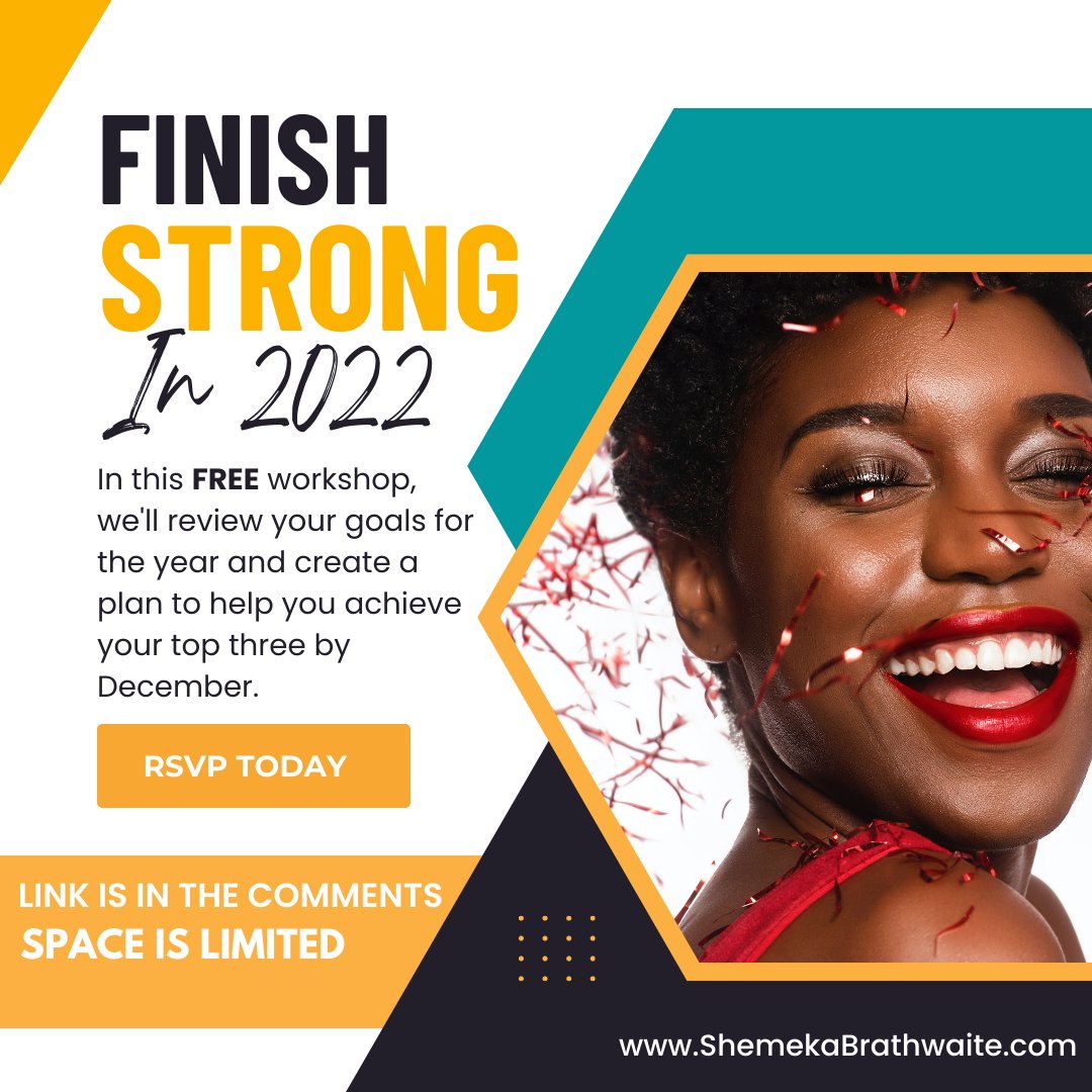 Are you struggling to stay focused and productive? Do you feel like you're constantly behind and can't seem to catch up?

If so, this Finish Strong in 2022: Goals Review &amp; Planning Session is for you!