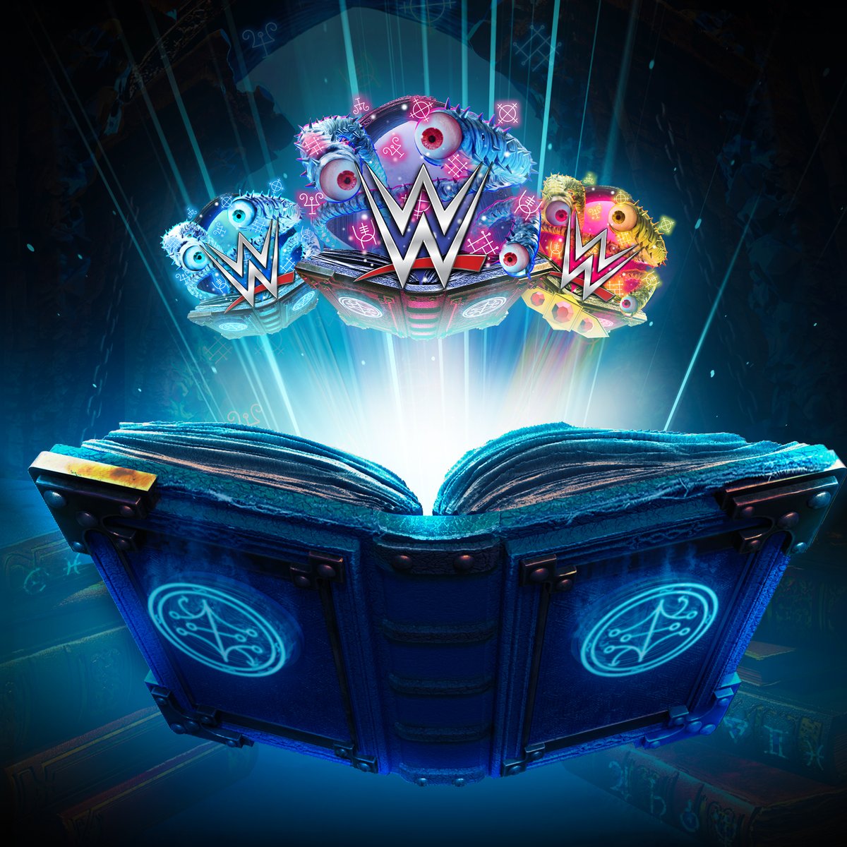 WWESuperCard's tweet photo. Arcane tier emerges from the gloom-y gloom. Drop a spell on your opponents with these new cards, starting Sept 21 at 12PM Pacific time. https://t.co/af208kgqIw