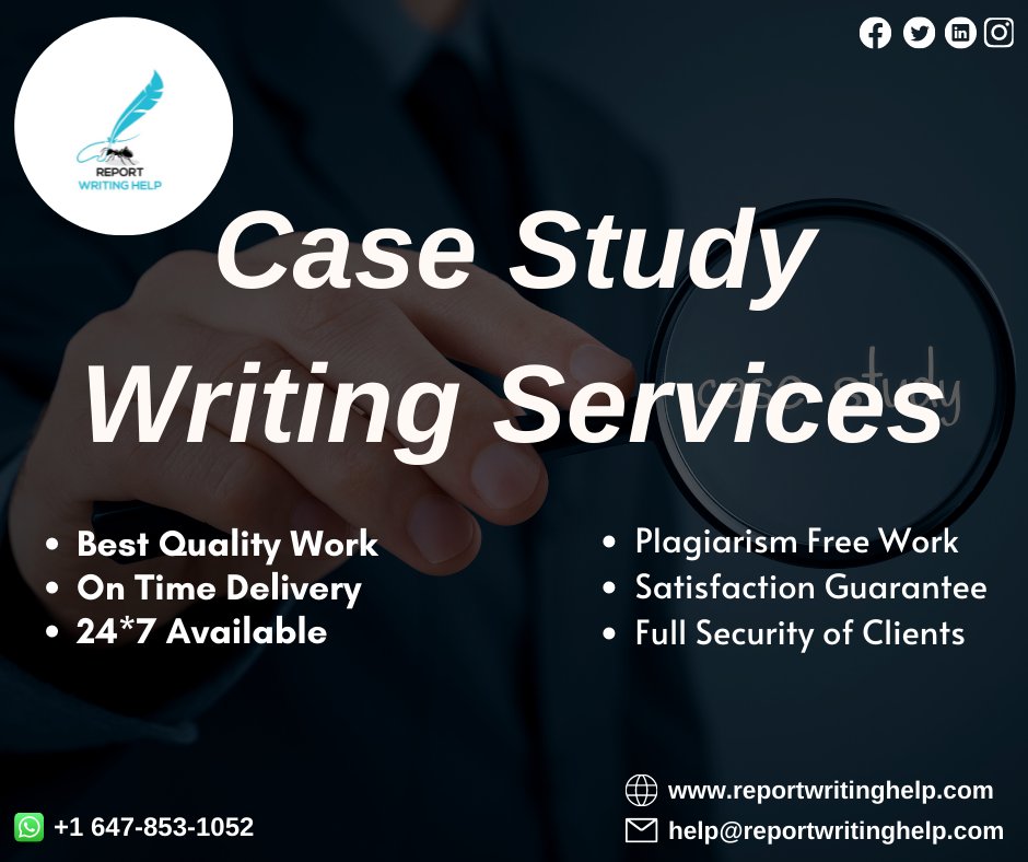 ReportWritingH1's tweet photo. The case study presentation is not an easy task. It requires a study of a company or an individual’s profile.

Order Your Task Now.

#casestudy #casestudywritinghelp #casestudywritingservice #casestudyassignmentwritinghelp #casestudyassignment #casestudyhelp  #reportwritinghelp https://t.co/FLGySQtZ8V