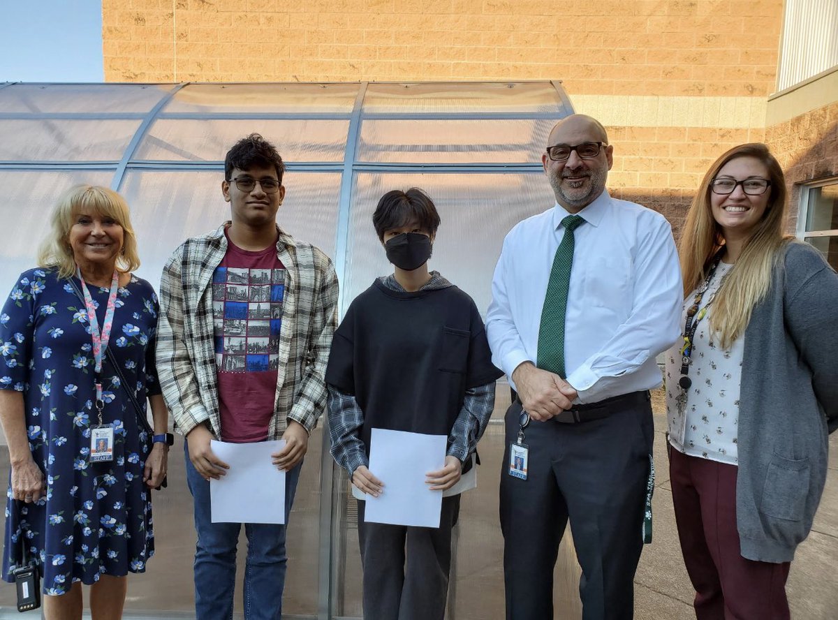 HMJacksonHS's tweet photo. @HMJacksonHS Congratulations to Jackson students Abhinandan Basak and Jasmine Jumpawong who are National Merit Scholarship Semifinalists! @CollegeBoard https://t.co/cvtw0sOUMO
