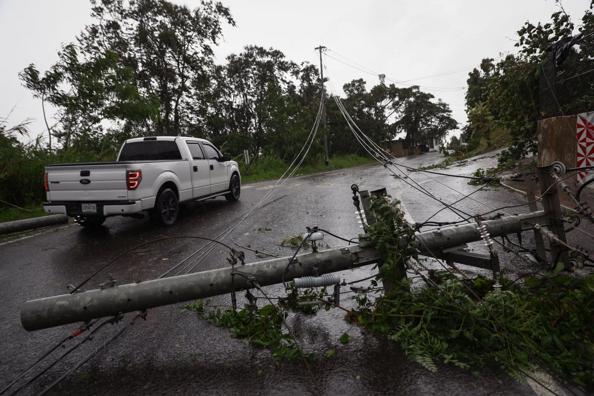 PUERTO RICO LATEST: nbcnews.to/3RW0vtO

• 1.3 million utility customers without power

• 830,000+ customers without water

• More floods and landslides  expected Monday as rains continue

• Puerto Rico remains under tropical storm warning