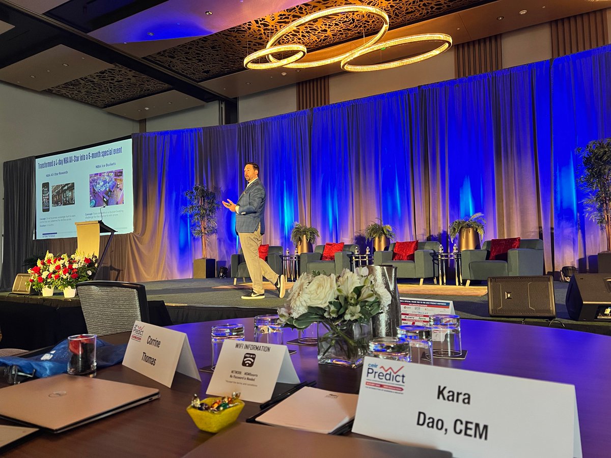 jdc_llc's tweet photo. This year's @CEIR_HQ Predict conference at @MGMNatlHarbor served up session after session of deep and interesting research on the future of the events industry. Can't wait to start implementing these insights in our work.

#CEIRPredict #eventprofs #bigdata #businessstrategy https://t.co/HgEfq2ZnNi