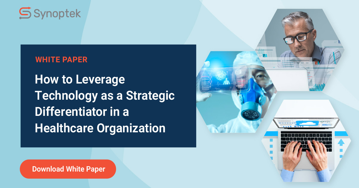 Synoptek's tweet image. Here’s looking at some challenges that come in the way of successful technology adoption in healthcare and how you can overcome them snptk.co/3xyQMkZ

#synoptek #healthcareindustry #technologyadoption