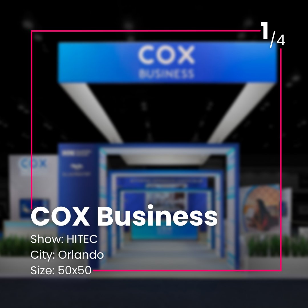 ExhibitHappy's tweet image. SHOW STOPPER 😍

Loving @coxbusiness&apos; booth at the recent #HITEC2022? 💯

Wanna learn how you can #exhibityhappy? ⁠Hit the link below!
hubs.li/Q01mxNYm0

#teamsteelhead #tradeshows #design #designprocess #boothdesign #exhibitors #exhibitdesign #designtrends #trends