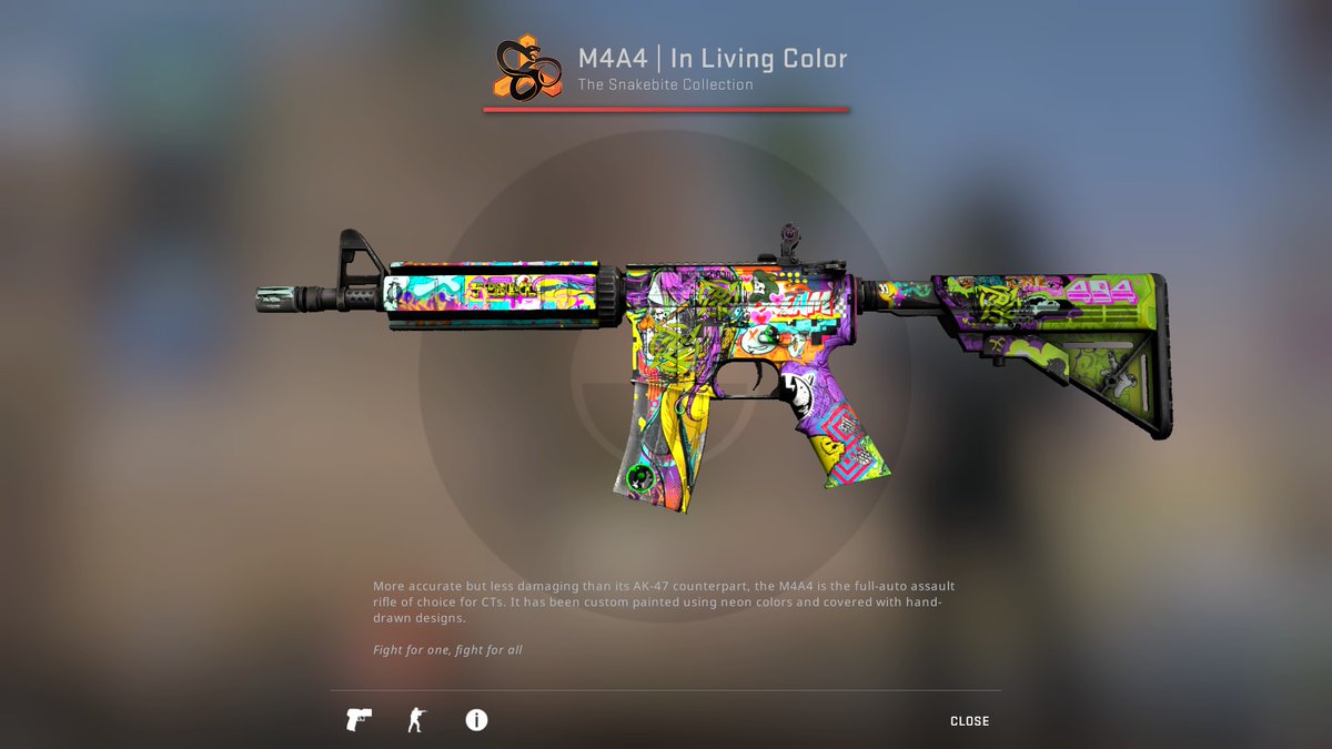 🔥 CS:GO GIVEAWAY 🔥

🎁 M4A4 | In Living Color ($7)

➡️ TO ENTER:

✅ Follow me &amp; <a href="/CsgoJasko/">JaskoCSGO</a>
✅ Retweet
✅ Tag 1 friend

⏰ Giveaway ends in 48 hours!

#CSGO #CSGOGiveaway