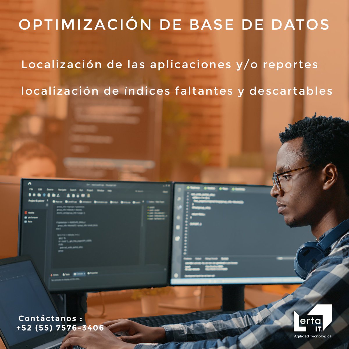 lertait's tweet photo. Nuestro equipo se encarga de detectar todas las áreas de oportunidad para mejorar tu base de datos.

#BasesdeDatos #Aplicaciones https://t.co/31JUTzbixJ