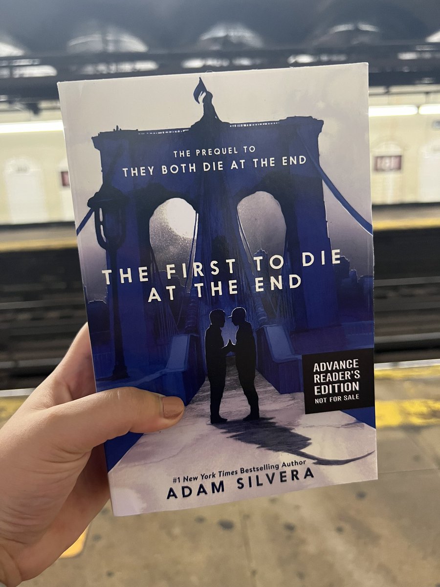 bookworm613's tweet photo. I feel like I have to brag about winning this ARC in a giveaway. I’m about 100 pages in and it’s so good so far!! @AdamSilvera @EpicReads #TFTDATE https://t.co/F9H70o0Cz4
