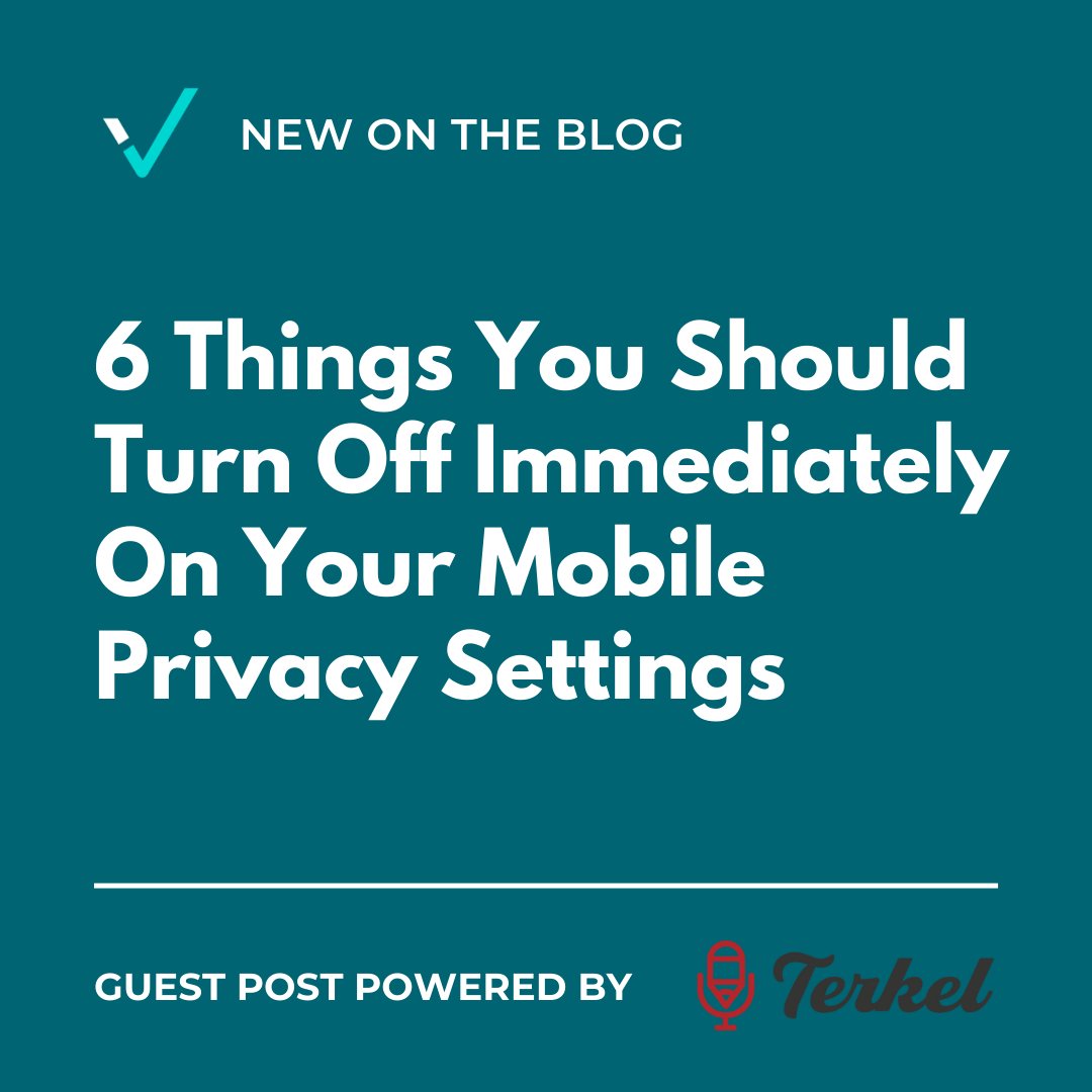 MyThrivacy's tweet photo. Do you know what settings are enabled/disabled on your mobile phones? Read this article on 6 things you should have turned off! https://t.co/URMKXeUtIX
.
.
#privacy #mobileprivacy #mythrivacy #datasecurity #cellphonesafety #techco #techworld #techstartup https://t.co/5n2GfKUtYn