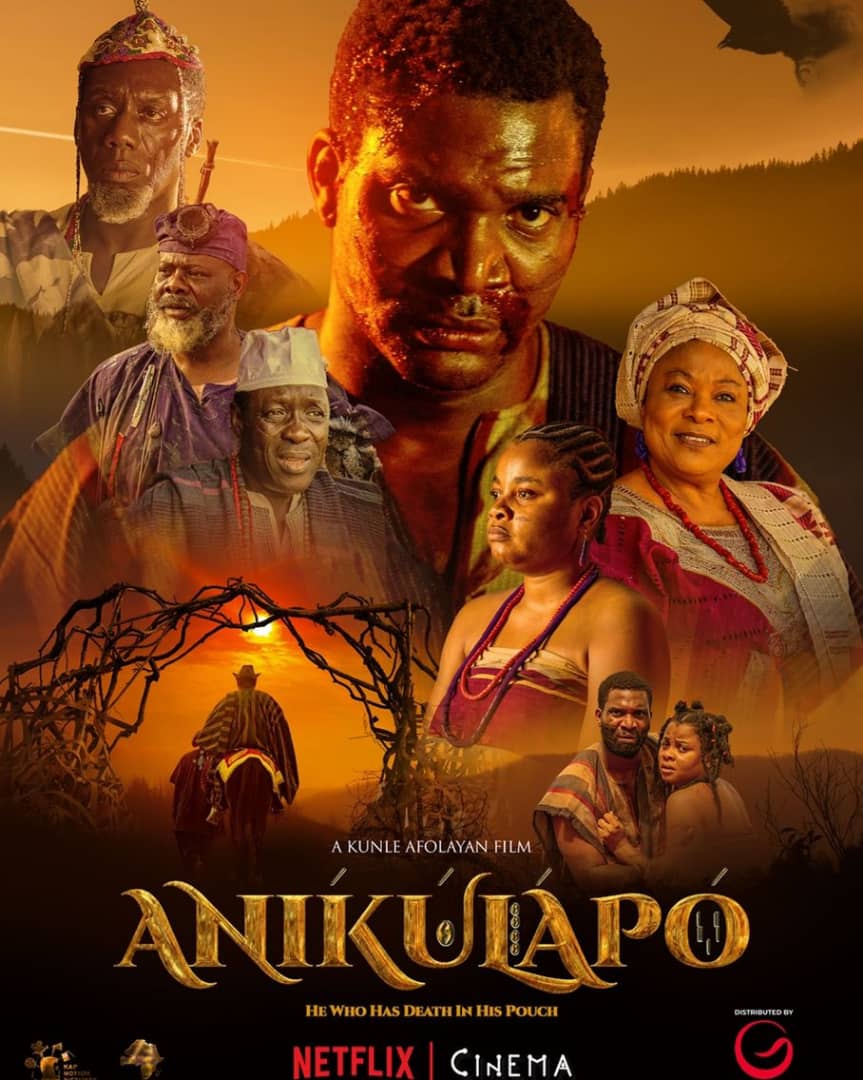 ShootsNg's tweet photo. ANIKULAPO
Anikulapo World premiere 25th September 
Anikulapo World release 30th September 
A @kapmotionpictures and @goldeneffectspicture film 
Coming to @naijaonnetflix and Cinemas 💫
Anikulapo nbo! 
#Anikulapothemovie #Anikulapo #nollywood #queenelizabeth #bbn #AsuuStrikeUpdate https://t.co/Tbh78VS9JE