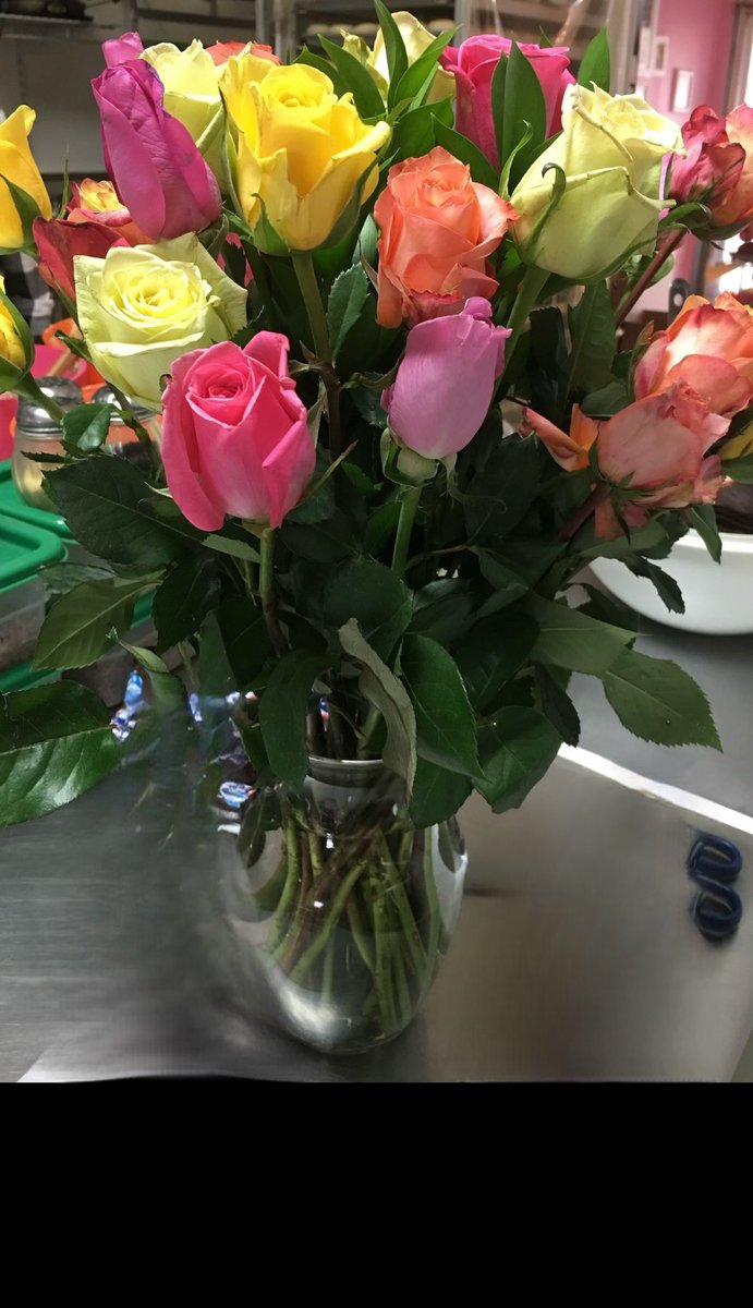 Who loves to be surprised?  Some women say don’t buy me flowers it’s a waste of money.   I say buy the flowers and eat the cake if it makes you happy!  #behappy