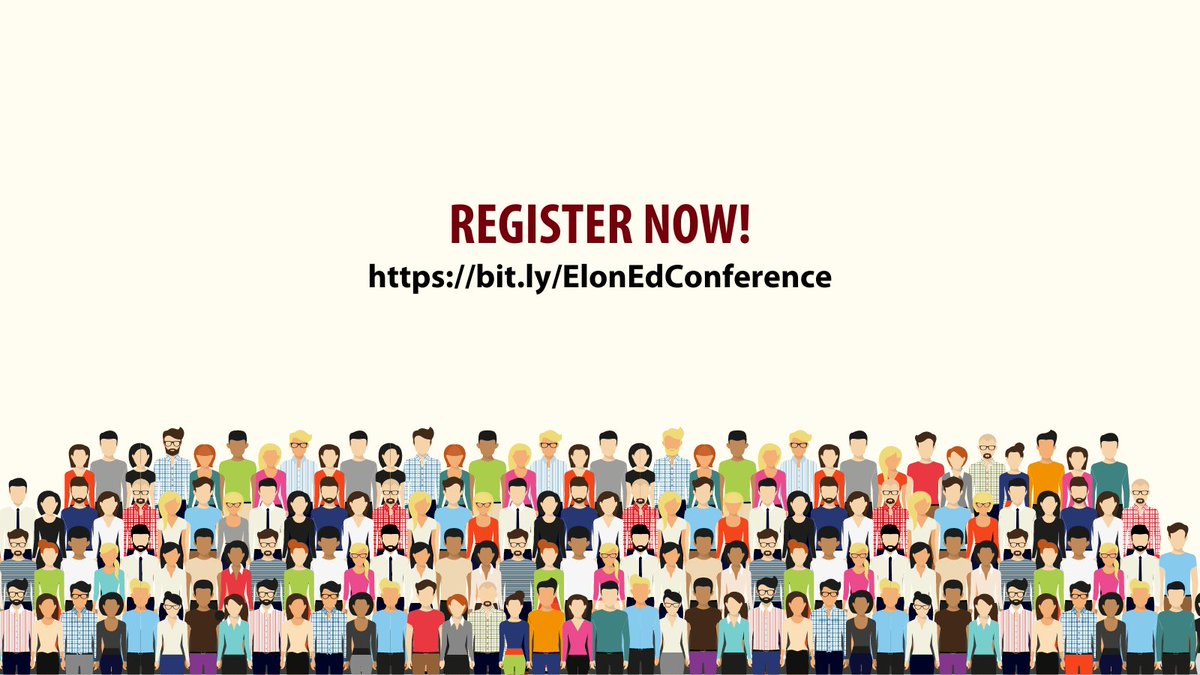Join us in person or virtually this Saturday for our #ElonEd conference focused on themes of transformative and inclusive technology tools and partnerships with multilingual K-12 students, families, and communities.

Space is limited. Register online at:  bit.ly/ElonEdConferen…