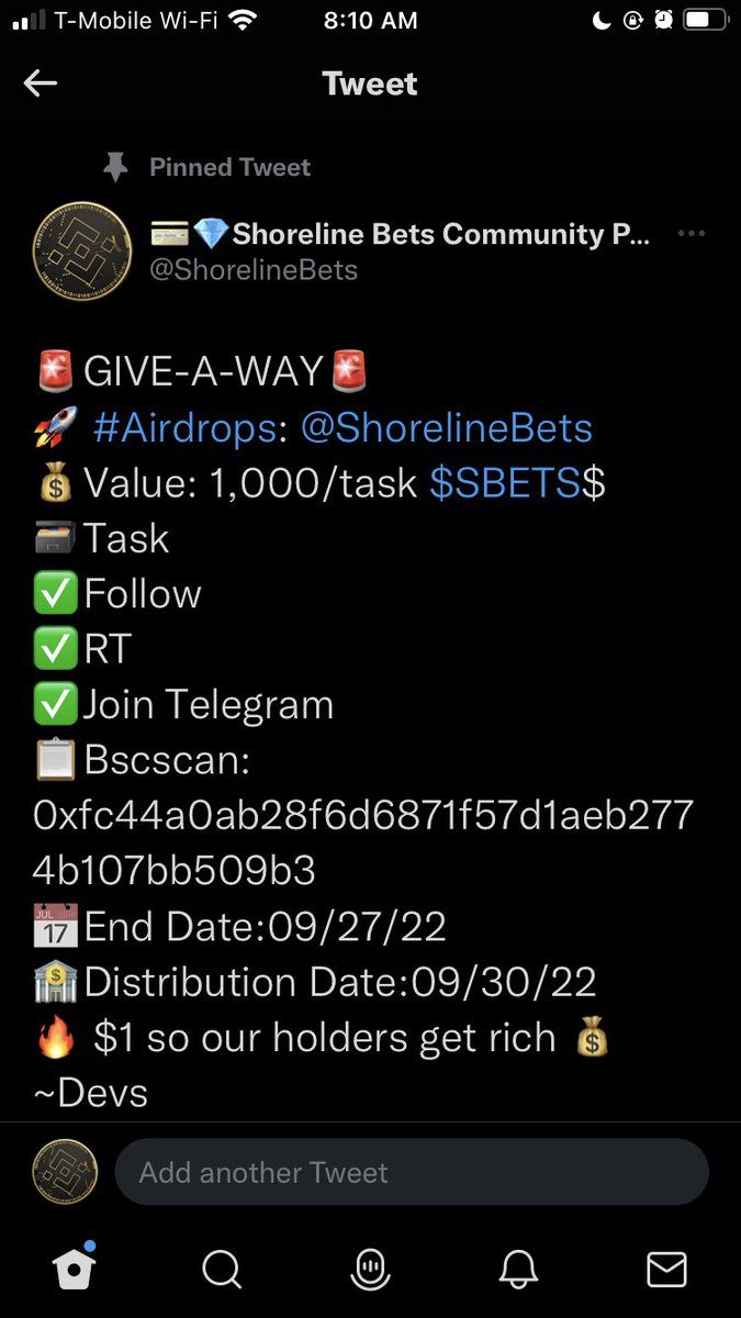 ShorelineBets's tweet photo. @Bscgemalerts https://t.co/z6wu1Eu5XT