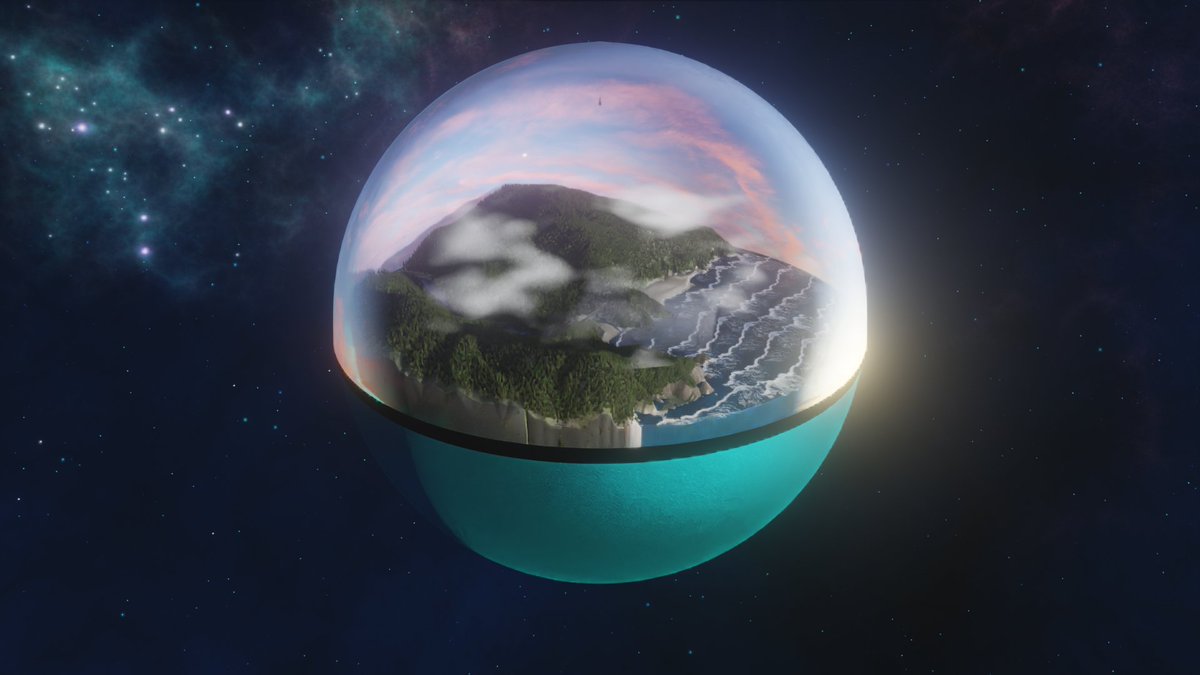 Virtual Environment Picture Introducing the world's first virtual landscape photo, captured inside ...