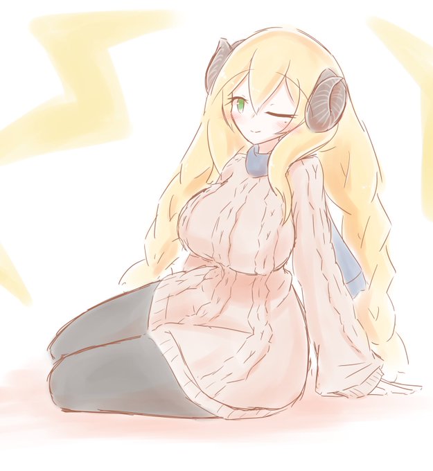 下半身盛る練習…。もこもこお姉さん… 