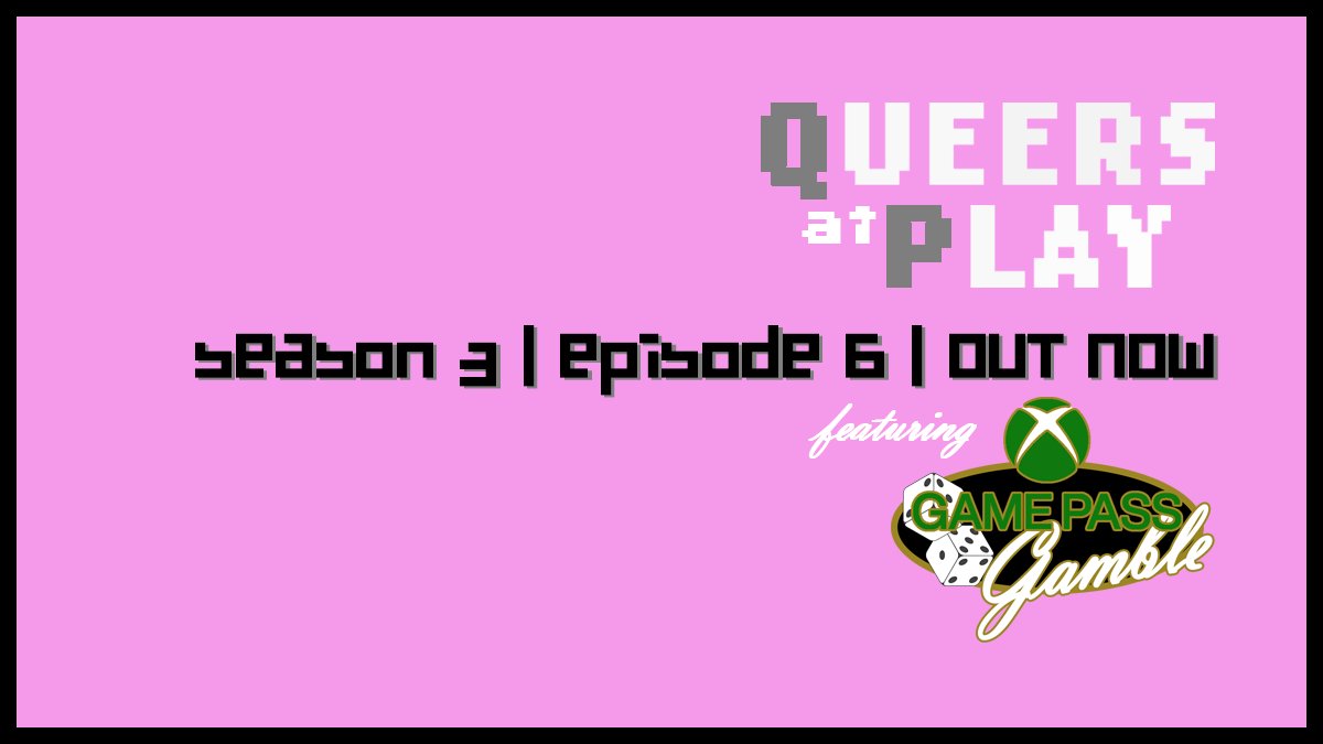 QueersAtPlay's tweet photo. Episode 6 is here with Gamescom, including a customary Geoff Keighley rant, the PS5 price increase and a new Voice of Cards game. In Game Pass Gamble Reuben clears his thoughts on PowerWash Simulator and Marc makes his second choice. Available right now!

https://t.co/6NLcsxl3ee https://t.co/r67vBJsYZM