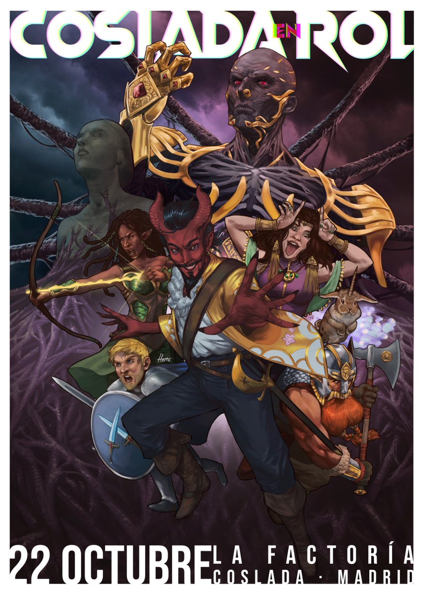 Las próximas Coslada en Rol serán el próximo sábado 22 de octubre en la factoría. 
¡Esperamos veros allí!