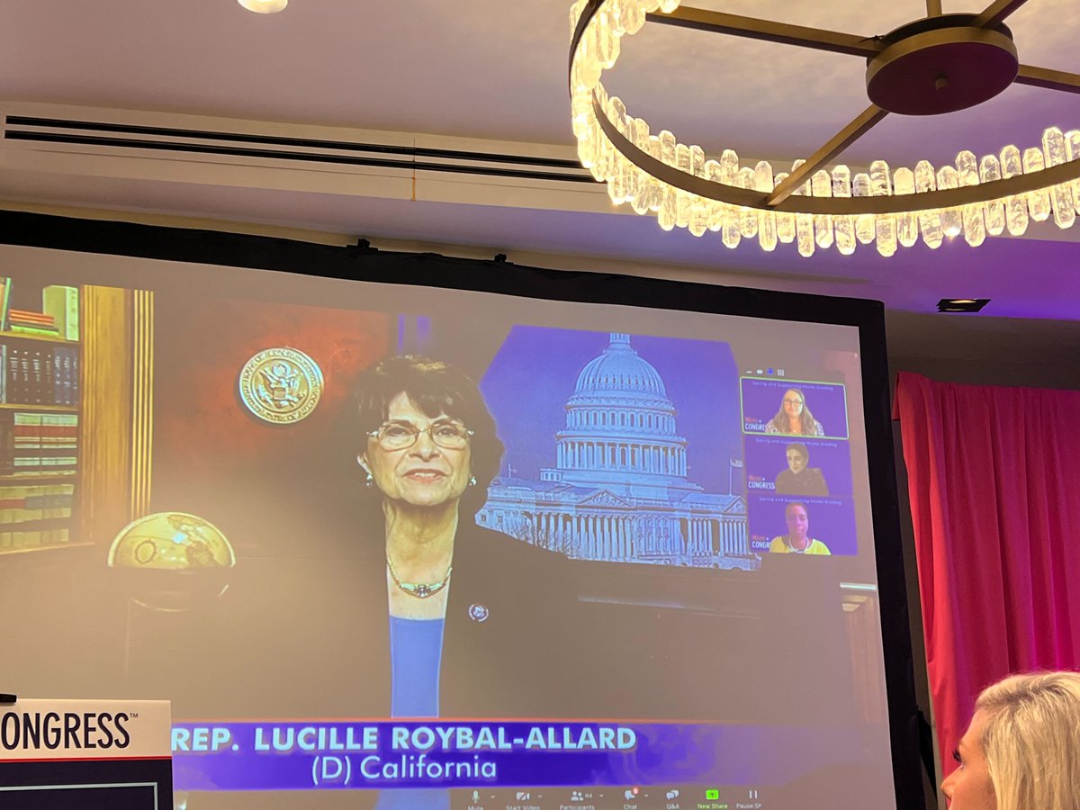 everymomcounts's tweet photo. "As legislators, we can no longer stand by. We must ensure safe and effective maternity care becomes a national priority in our communities and our local, state, &amp; federal governments." @RepRoybalAllard at @mom_congress' Congressional Briefing #MomCongress2022 #UseYourMomVoice https://t.co/t7G9aRkl7H