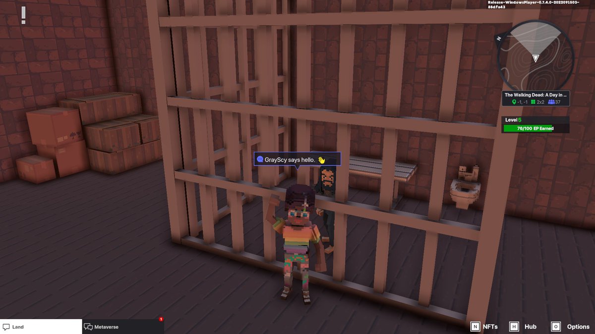 ScyGray's tweet photo. @TheSandboxGame @TheWalkingDead I just participated in the #SandboxAlphaS3Giveaway for a chance to win 500 SAND! Found Negan in Alexandria, check out my screenshot below!
👇

#TheSandboxGame #NFT #NFTCommunity  #NFTGaming  #NFTGamingCryptos https://t.co/XWTssNK5ac