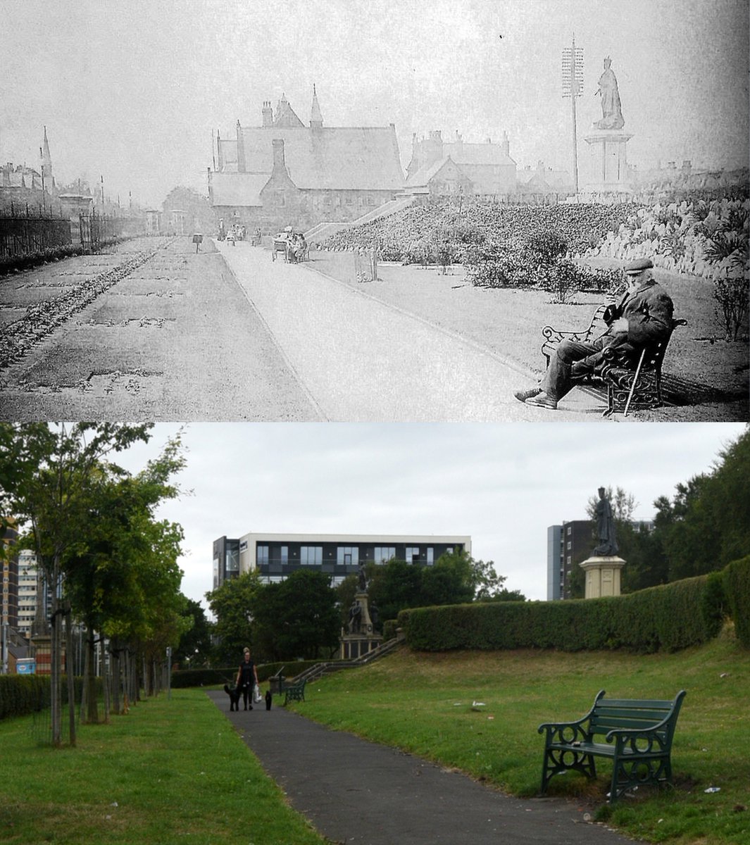 keithjones84's tweet photo. Kings Gardens, Bootle, 1910s and 2022 https://t.co/OM7EFYbGfj